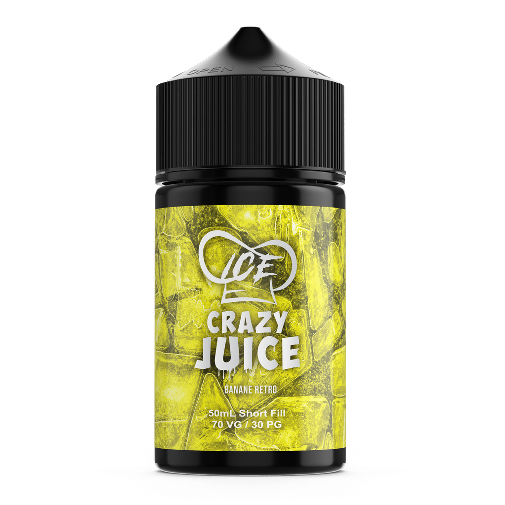 Ice Banane Retro Crazy Juice - 50ml