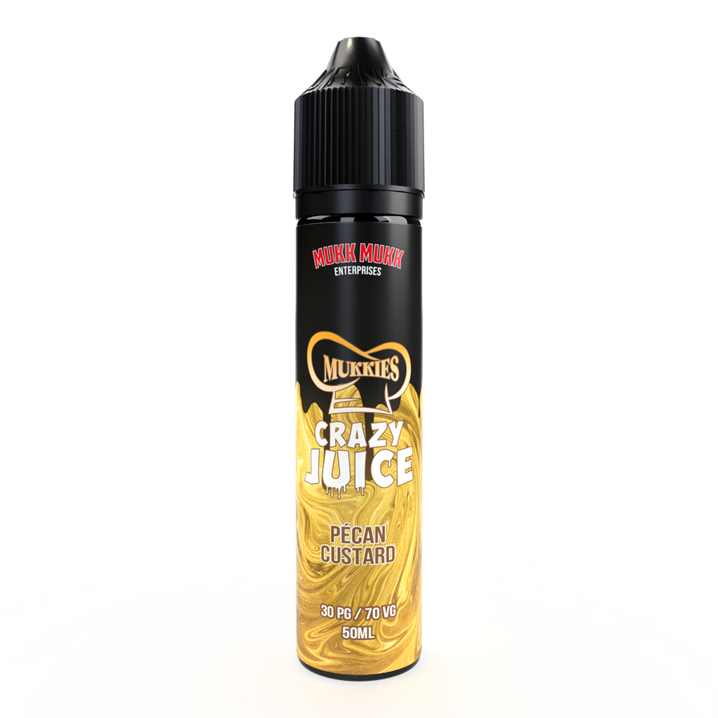 Mukkies Pecan Custard Crazy Juice - 50ml