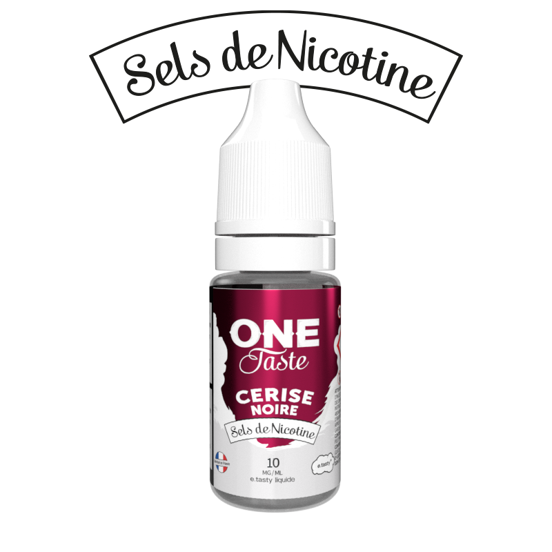 Cerise Noire Sel De Nicotine One Taste - 10ml