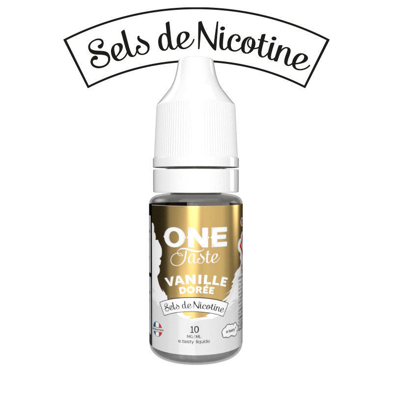 Vanille Doré Sel De Nicotine One Taste - 10ml