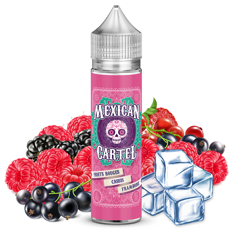 Fruits Rouges Cassis Framboise Mexican Cartel - 50ml