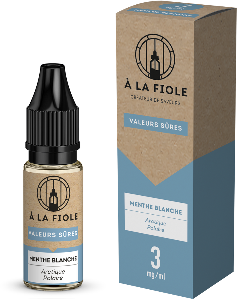 Menthe Blanche À La Fiole - 10ml