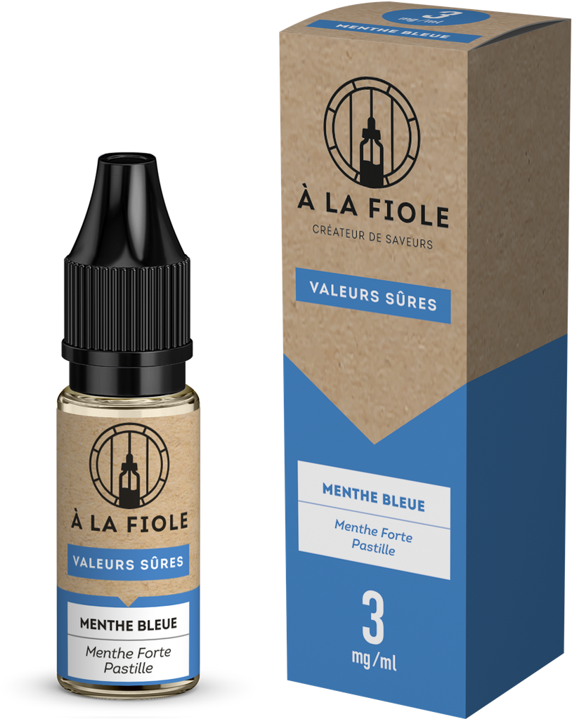 Menthe Bleue À La Fiole - 10ml