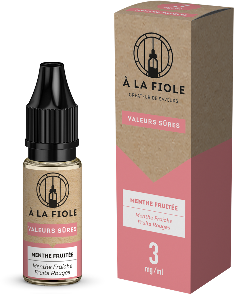 Menthe Fruitée À La Fiole - 10ml