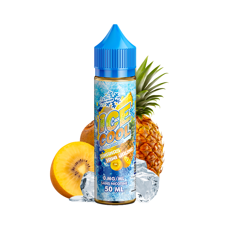 Ananas  Kiwi Jaune Ice Cool - 50ml