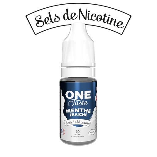 Menthe Fraiche Sel De Nicotine One Taste - 10ml