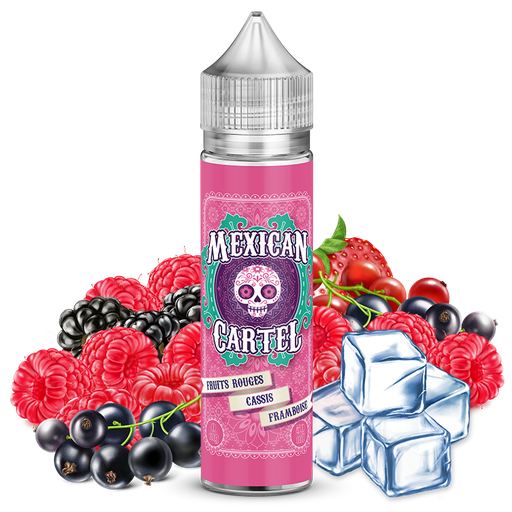 Fruits Rouges Cassis Framboise Mexican Cartel - 50ml