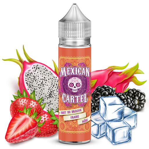 Fruit Du Dragon Fraise Mûre Mexican Cartel - 50ml