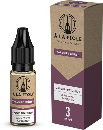 Cassis Fraîcheur À La Fiole - 10ml