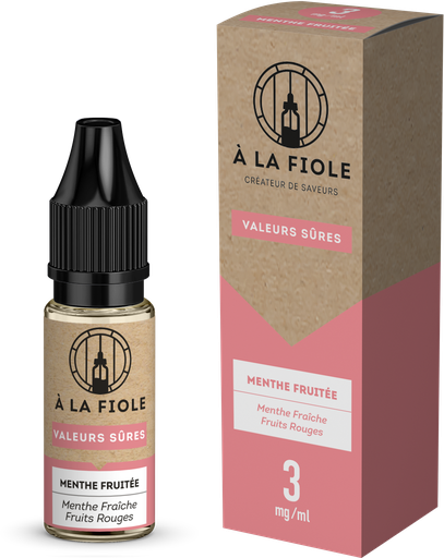 Menthe Fruitée À La Fiole - 10ml